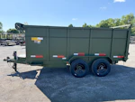 Texas Bragg 14'x83" Medium Duty Dump Trailer w/ 4ft Sides Stock #86026 - 5 more images