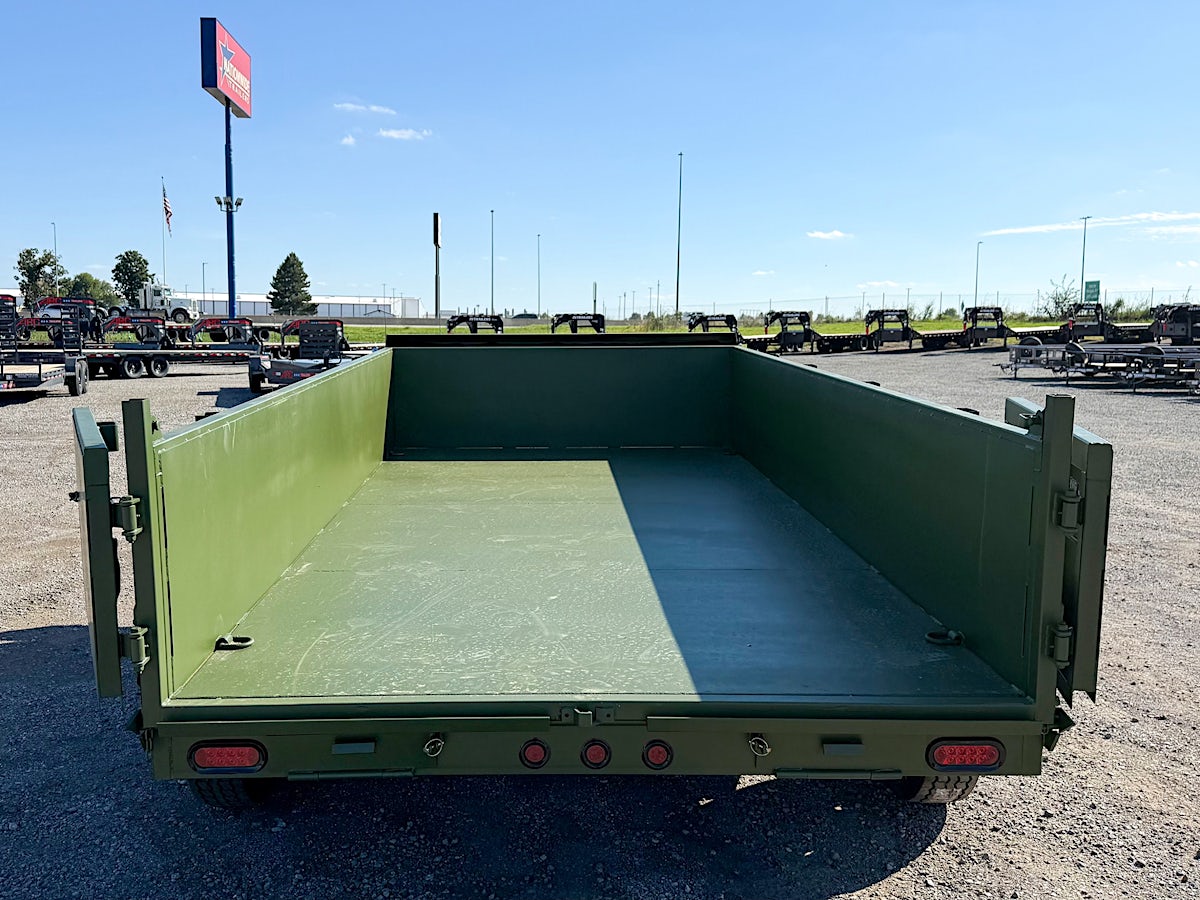 Texas Bragg 14'x83" Medium Duty Dump Trailer w/ 2ft Sides - Image 11
