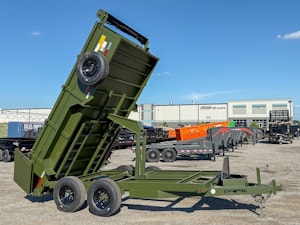 Texas Bragg 14'x83" Medium Duty Dump Trailer w/ 2ft Sides