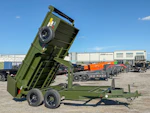 Texas Bragg 14'x83" Medium Duty Dump Trailer w/ 2ft Sides Stock #86028 - Thumbnail 1