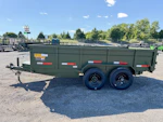 Texas Bragg 14'x83" Medium Duty Dump Trailer w/ 2ft Sides Stock #86028 - 6 more images
