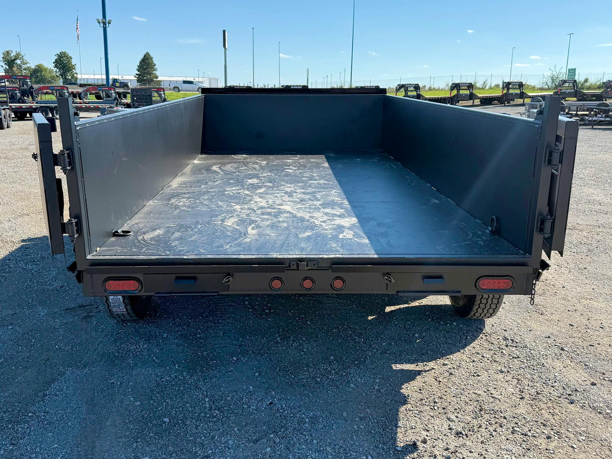 Texas Bragg 14'x83" Medium Duty Dump Trailer w/ 2ft Sides