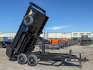 Texas Bragg 14'x83" Medium Duty Dump Trailer w/ 2ft Sides