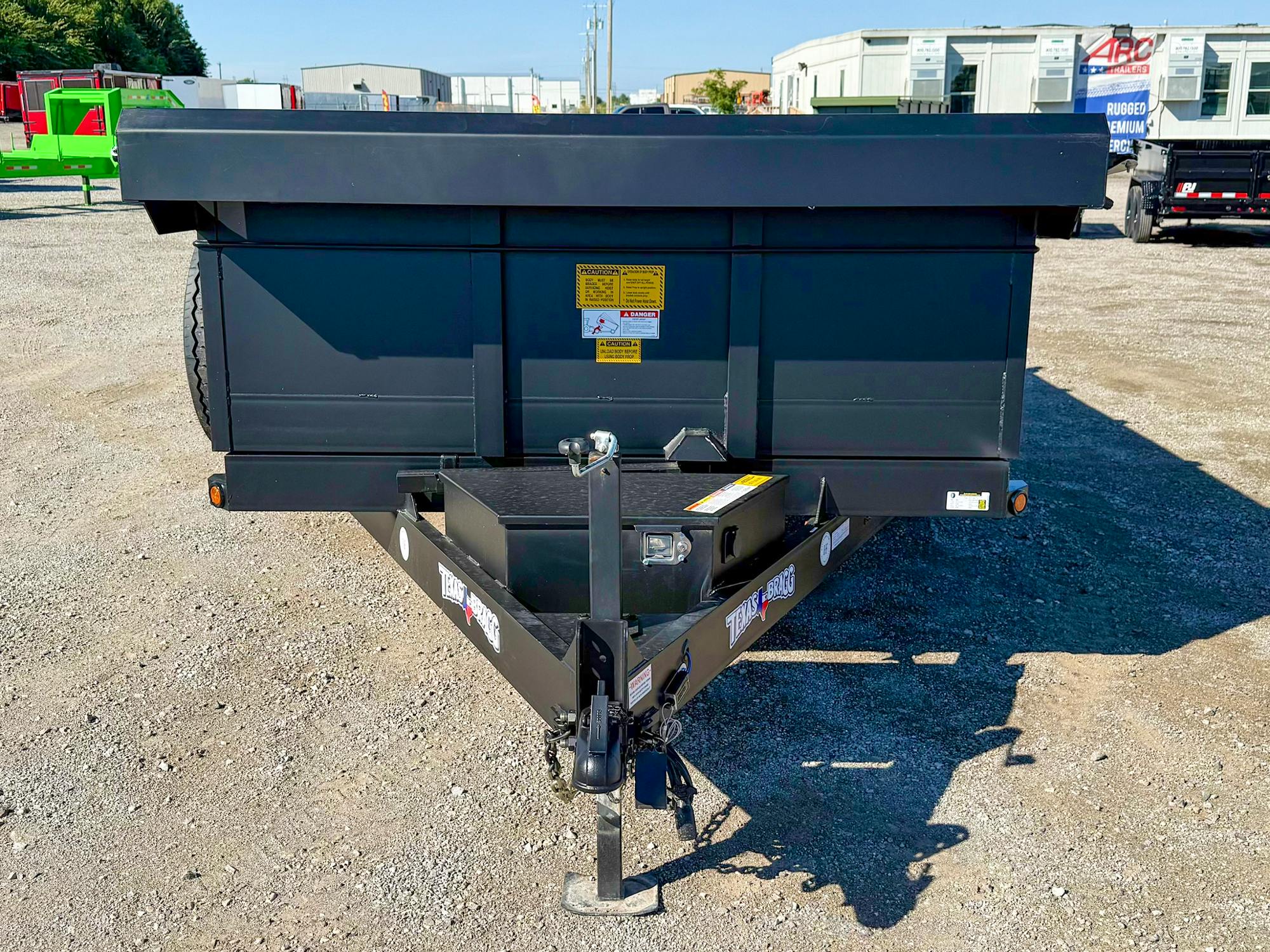 Texas Bragg 14'x83" Medium Duty Dump Trailer w/ 2ft Sides
