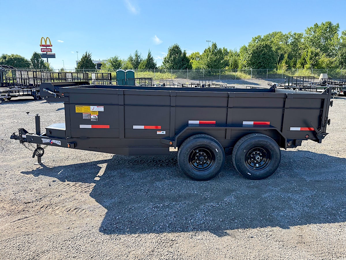 Texas Bragg 14'x83" Medium Duty Dump Trailer w/ 2ft Sides - Image 4