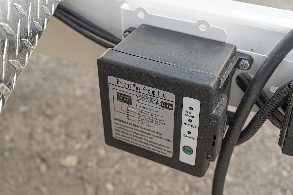 LoneStar 7.10'x20' 14k Steel Enclosed Cargo Trailer w/ Rear Ramp Door (C2) - Image 6