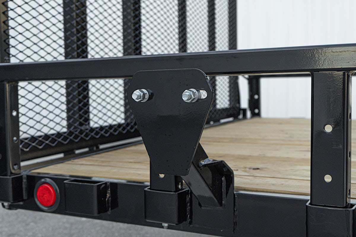 PJ Trailers 16'x83" Tandem Axle 4" Channel Utility Trailer (UL) - Image 12