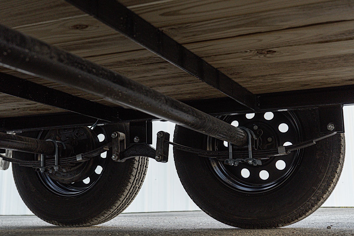 PJ Trailers 16'x83" Tandem Axle 4" Channel Utility Trailer (UL) - Image 15