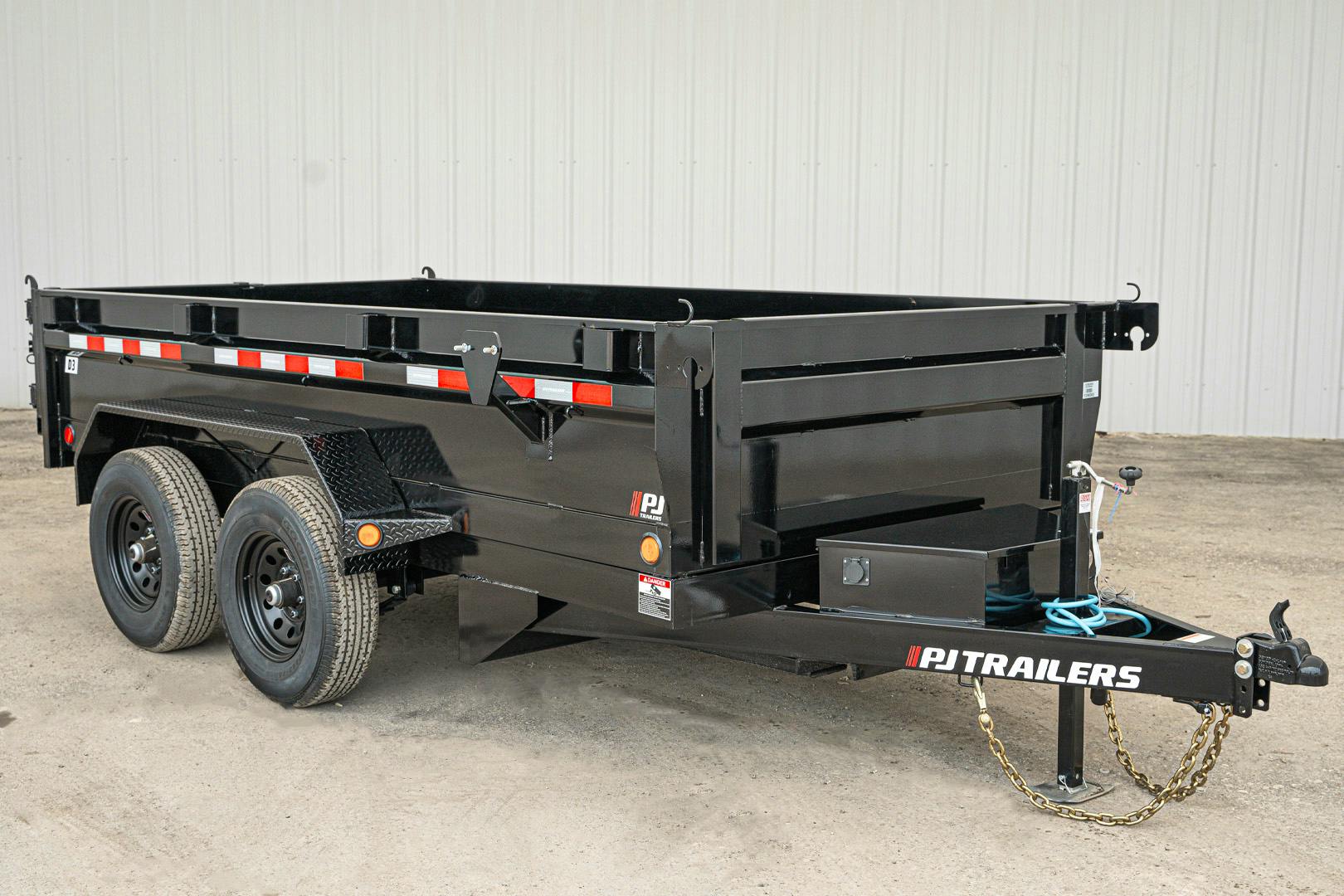 PJ Trailers 12'x72" Hydraulic Dump Trailer w/ 20" Sides (D3) - Image 5