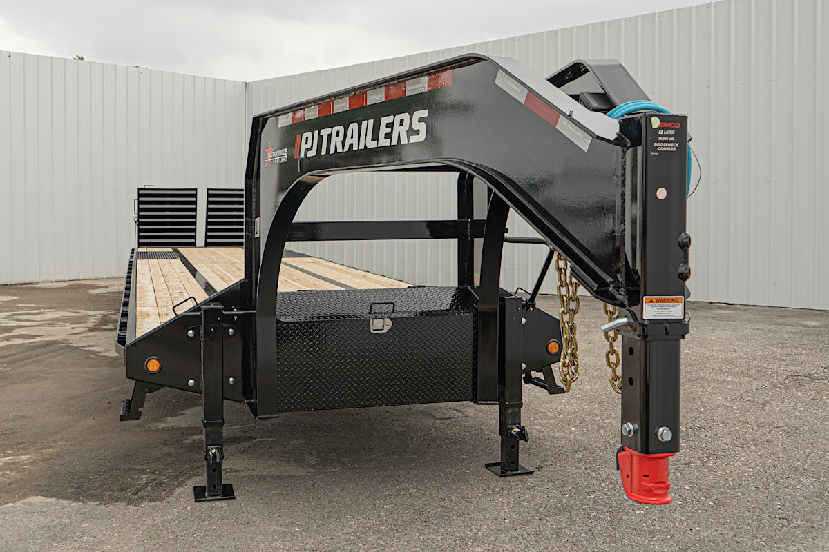 PJ Trailers 40'x102" Gooseneck Low Pro Flatbed Trailer w/ Duals (LD) - Image 28