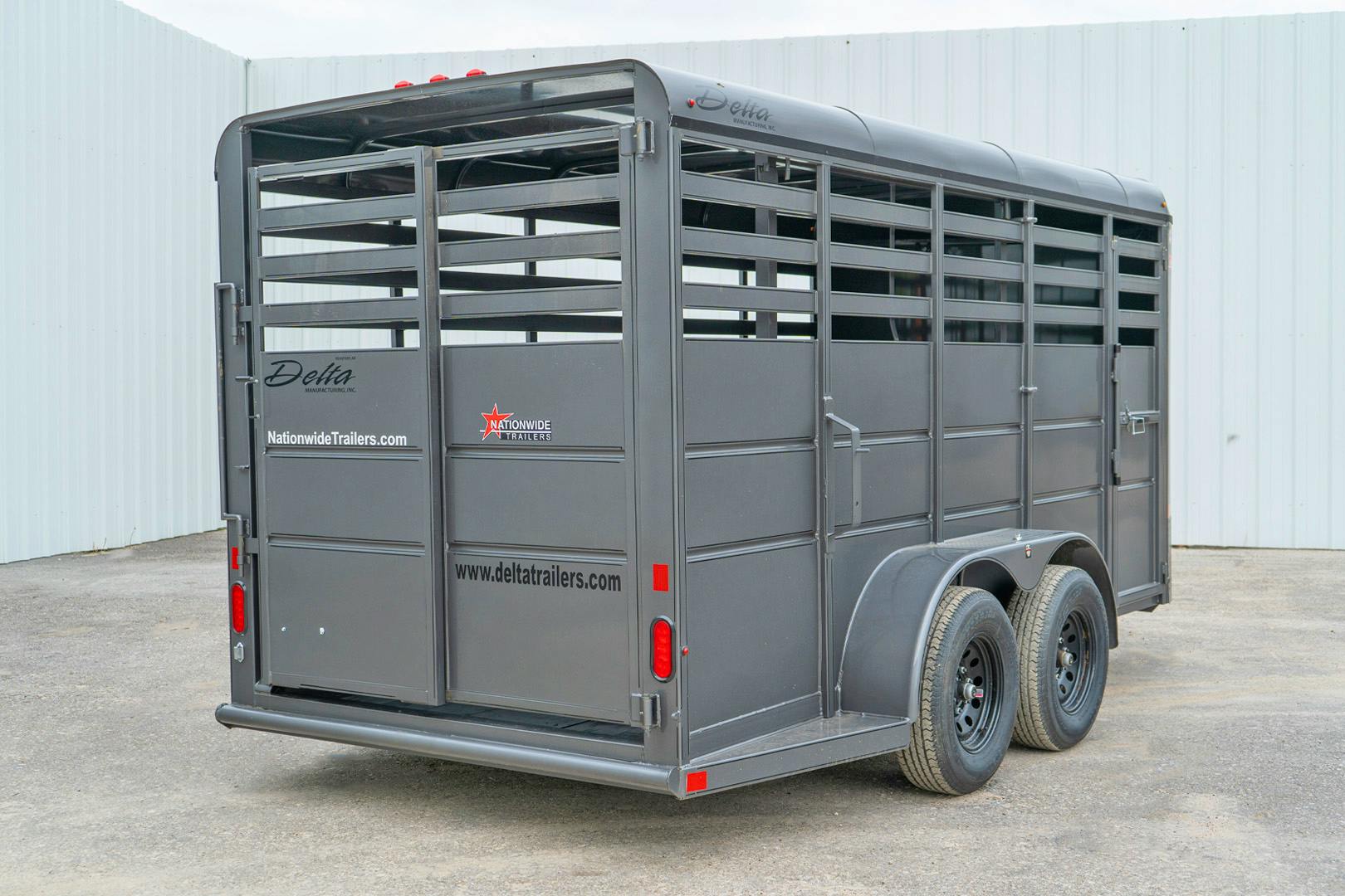 Delta 16' Livestock Trailer w/ Tandem Axle (RL) - Stock #86083 - Image 14 of 19