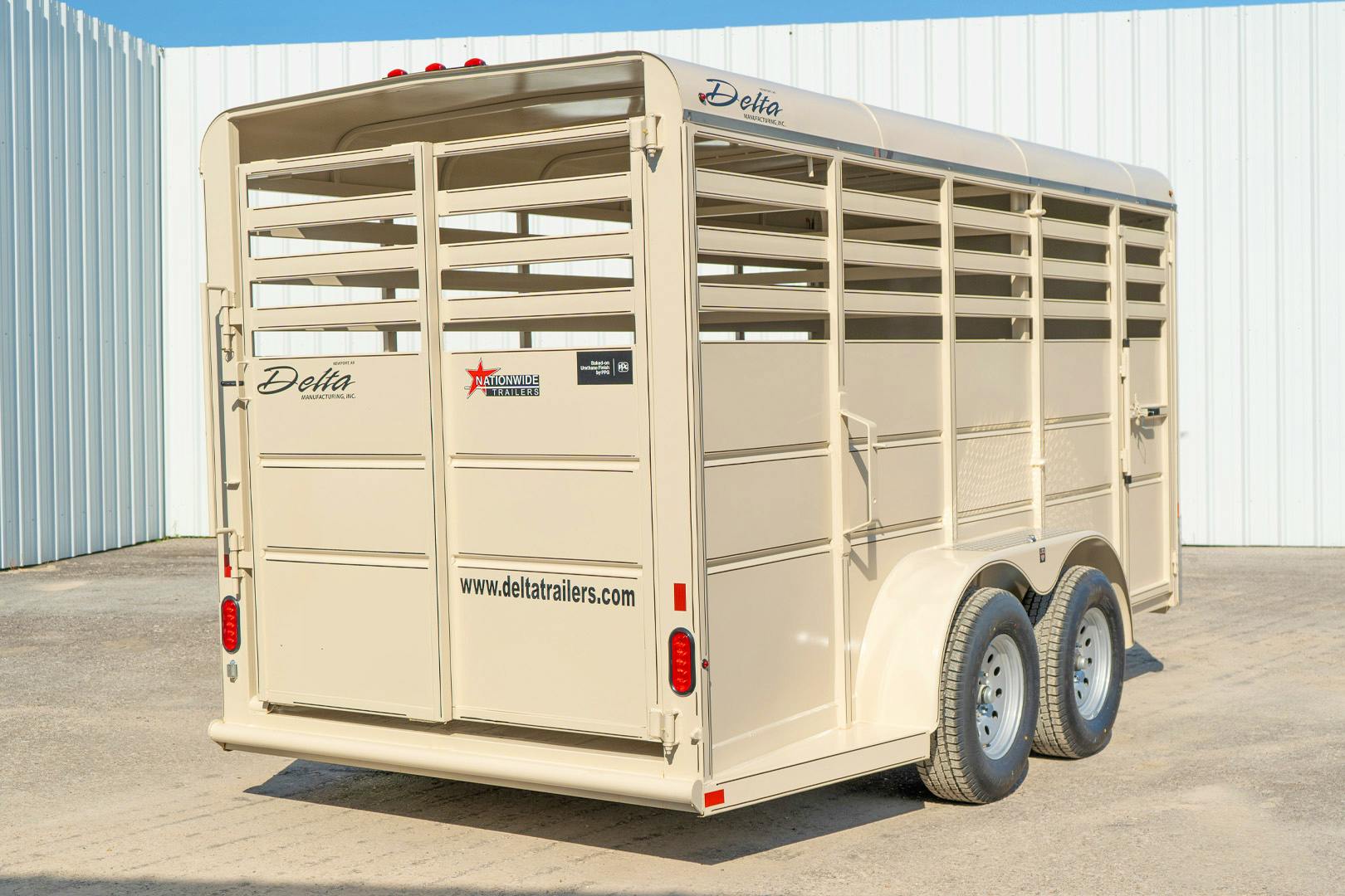 Delta 16' Livestock Trailer w/ Tandem Axle (RL) - Stock #86084 - Image 13 of 19