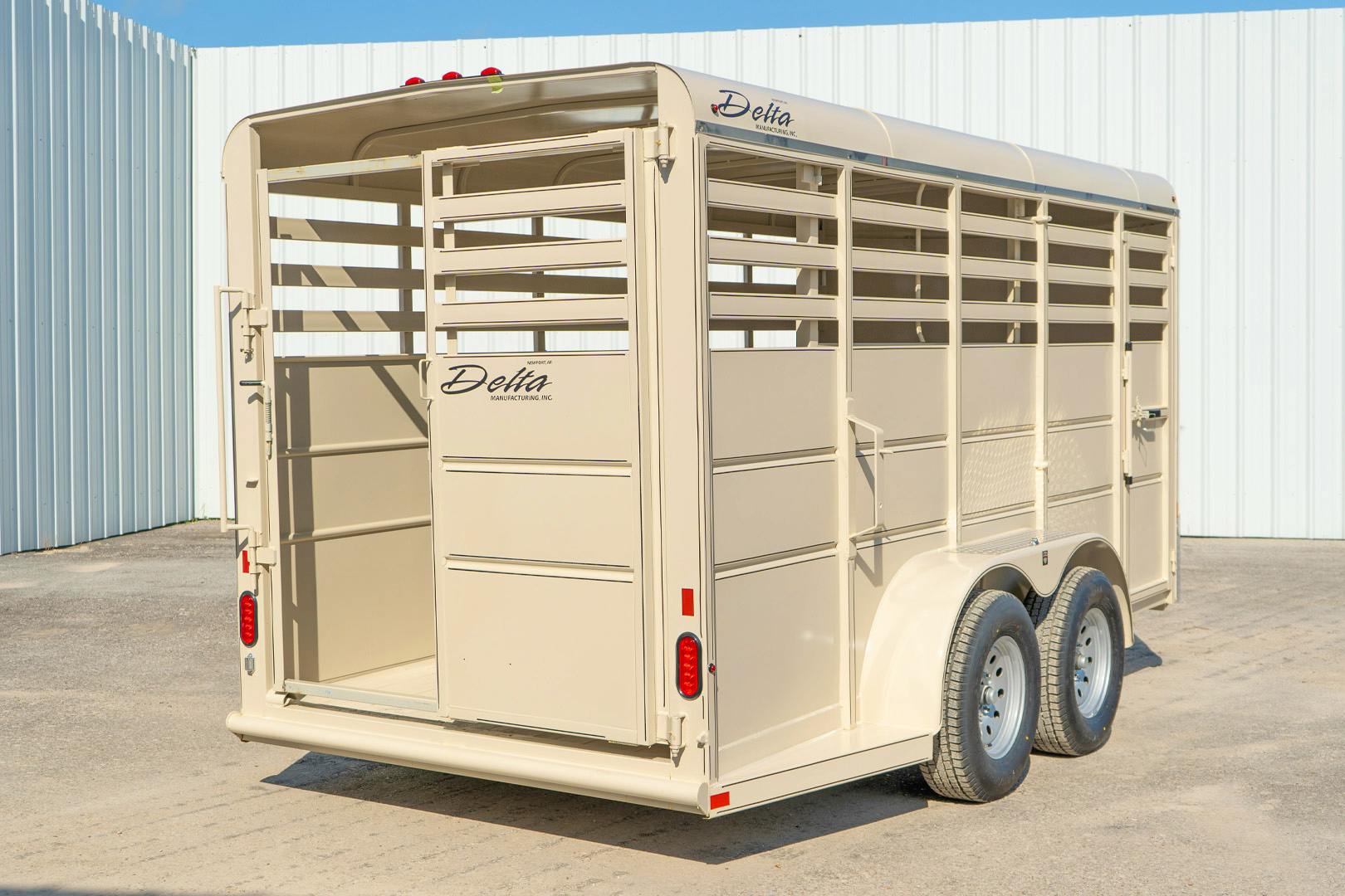 Delta 16' Livestock Trailer w/ Tandem Axle (RL) - Stock #86084 - Image 14 of 19