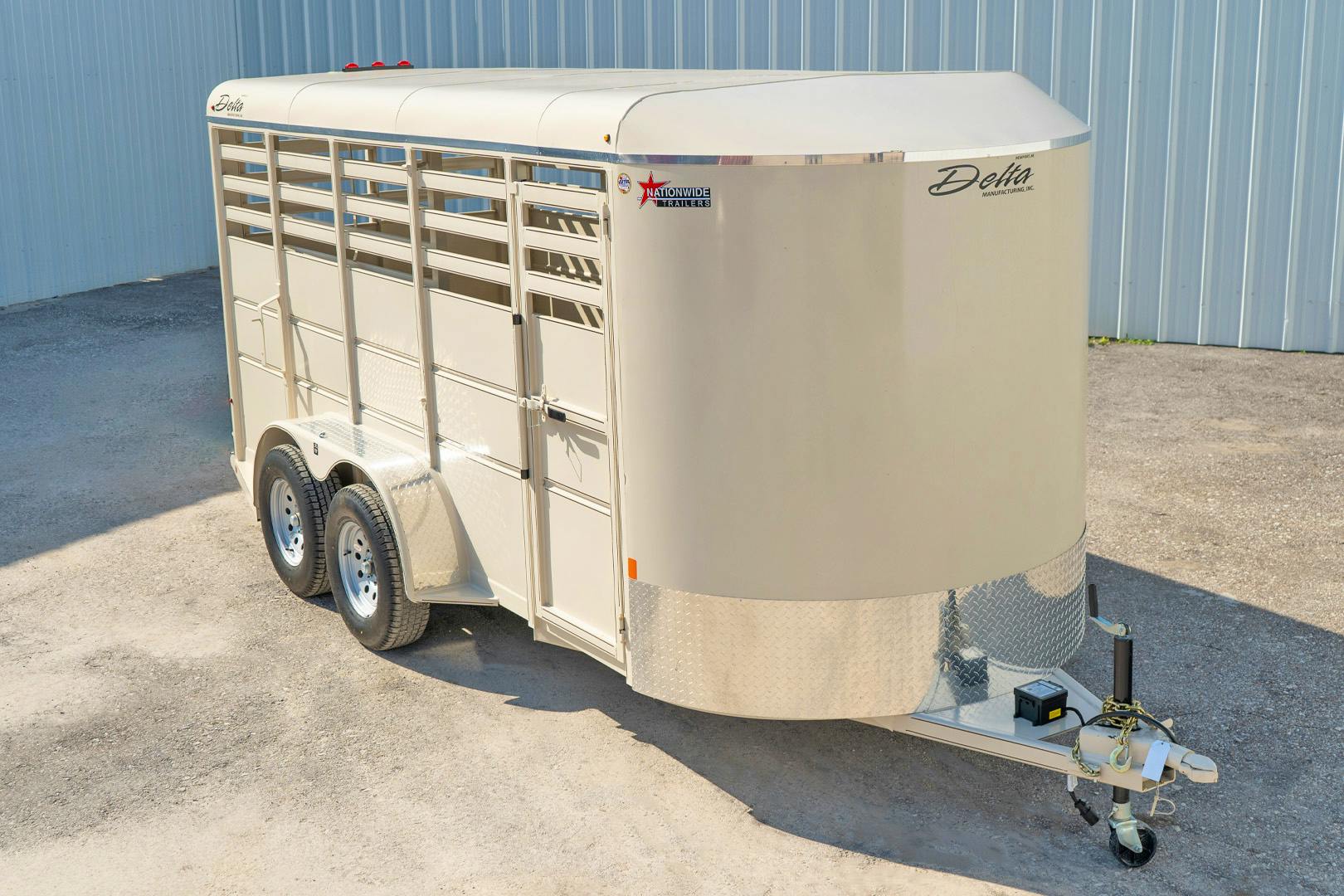 Delta 16' Livestock Trailer w/ Tandem Axle (RL) - Stock #86084 - Image 1 of 19
