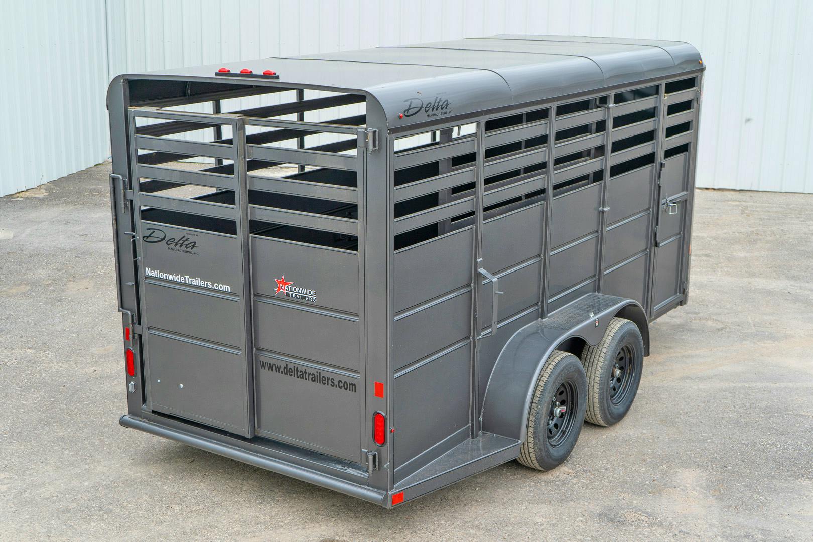 Delta 16' Livestock Trailer w/ Tandem Axle (RL) - Stock #86085 - Image 13 of 19