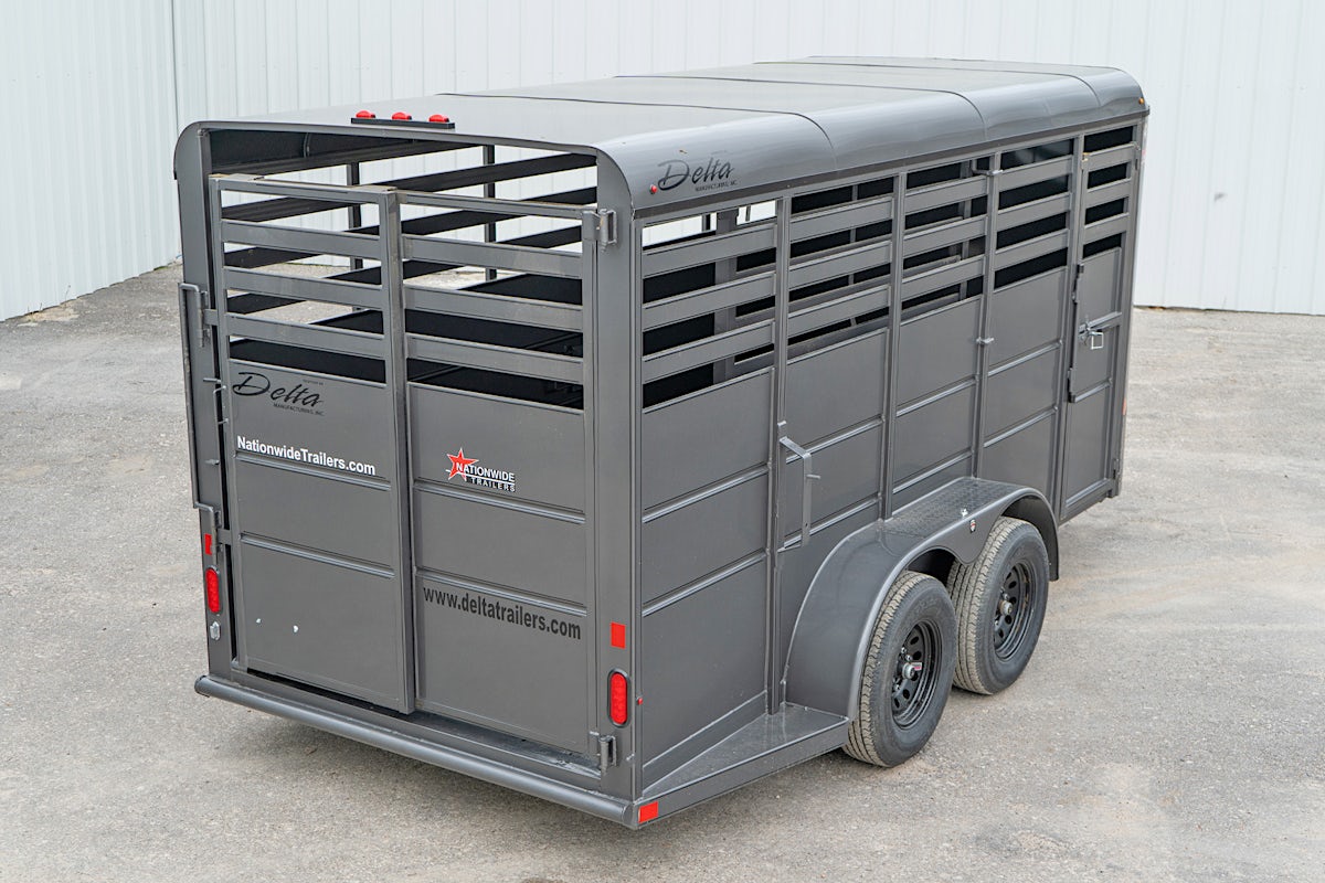 Delta 16' Livestock Trailer w/ Tandem Axle (RL) - Stock #86085 - Image 13 of 19 Delta 16' Livestock Trailer w/ Tandem Axle (RL) - Stock #86085 - Image 13 of 19