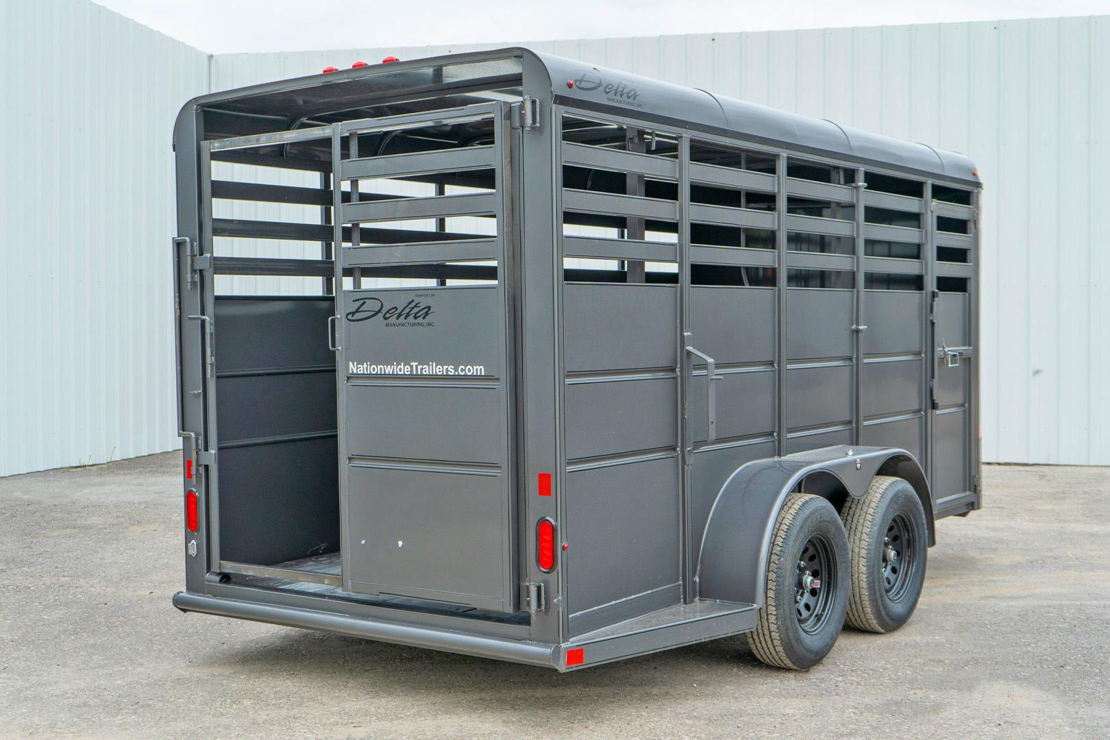Delta 16' Livestock Trailer w/ Tandem Axle (RL) - Stock #86085 - Image 15 of 19