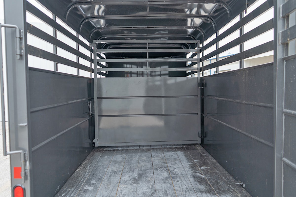 Delta 16' Livestock Trailer w/ Tandem Axle (RL) - Stock #86085 - Image 18 of 19 Delta 16' Livestock Trailer w/ Tandem Axle (RL) - Stock #86085 - Image 18 of 19