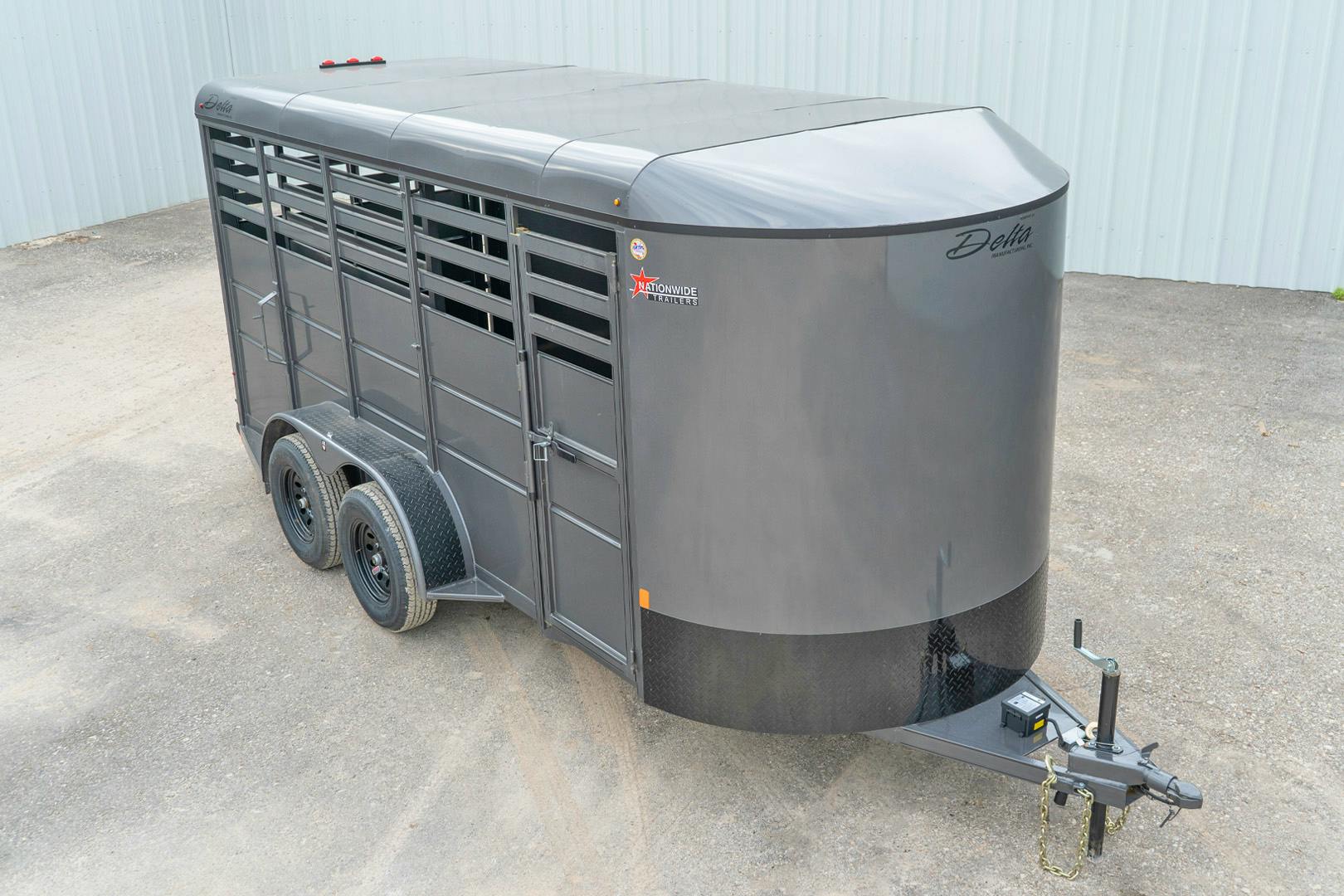 Delta 16' Livestock Trailer w/ Tandem Axle (RL) - Stock #86085 - Image 4 of 19