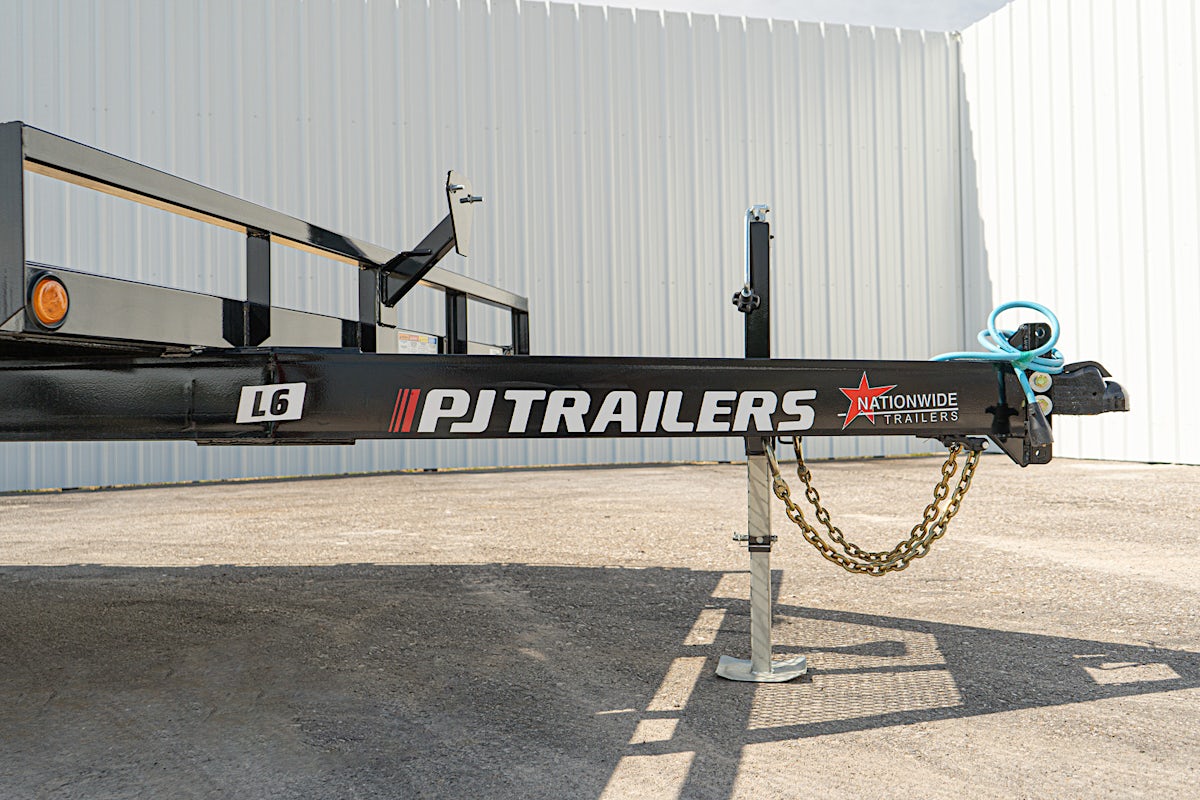 PJ Trailers 20'x101" Med. Duty 6" Channel Deckover Flatbed Trailer (L6) - Image 4