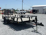 RawMaxx 14'x77" Pipetop Utility Trailer w/4' Gate (UTX) Stock #86119 - Thumbnail 2