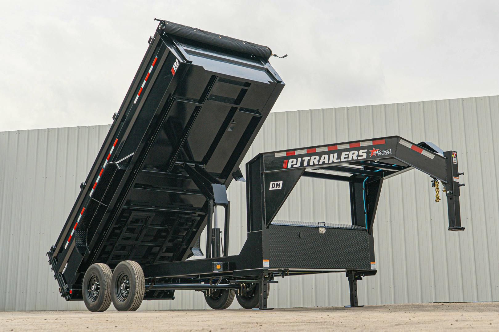 PJ Trailers 16'x83" Low Pro High Side Dump Trailer w/ 3' Sides (DM) - Image 6