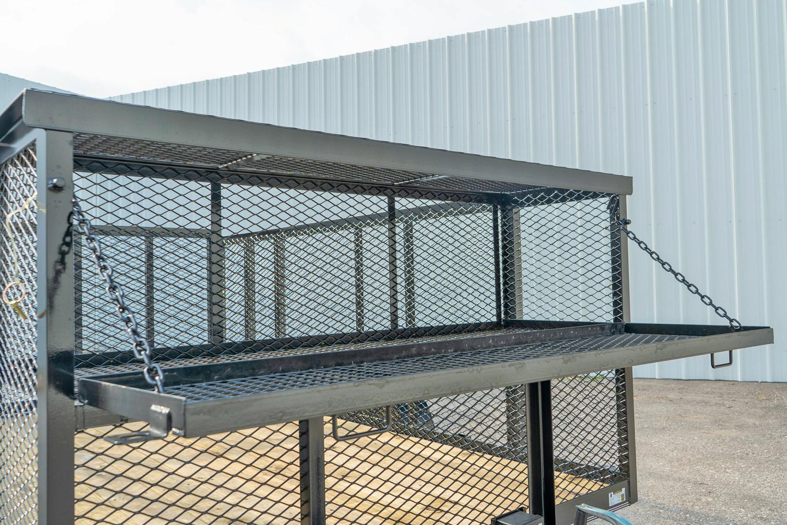 Texas Bragg 12'x83" Landscape Trailer w/ 4' Sides & 4' Gate (L2) - Image 7