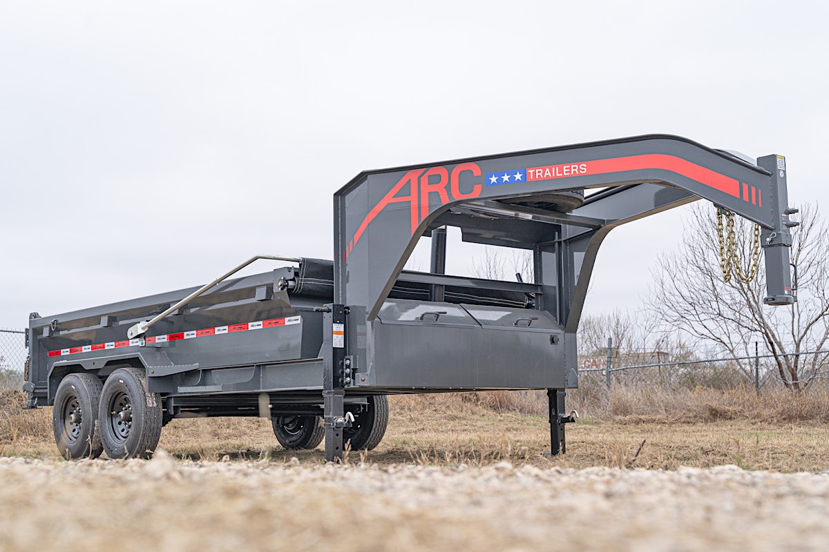 ARC Trailers 14'x83" Gooseneck Telescopic Dump Trailer w/ 2' Sides (GDT) - Image 4