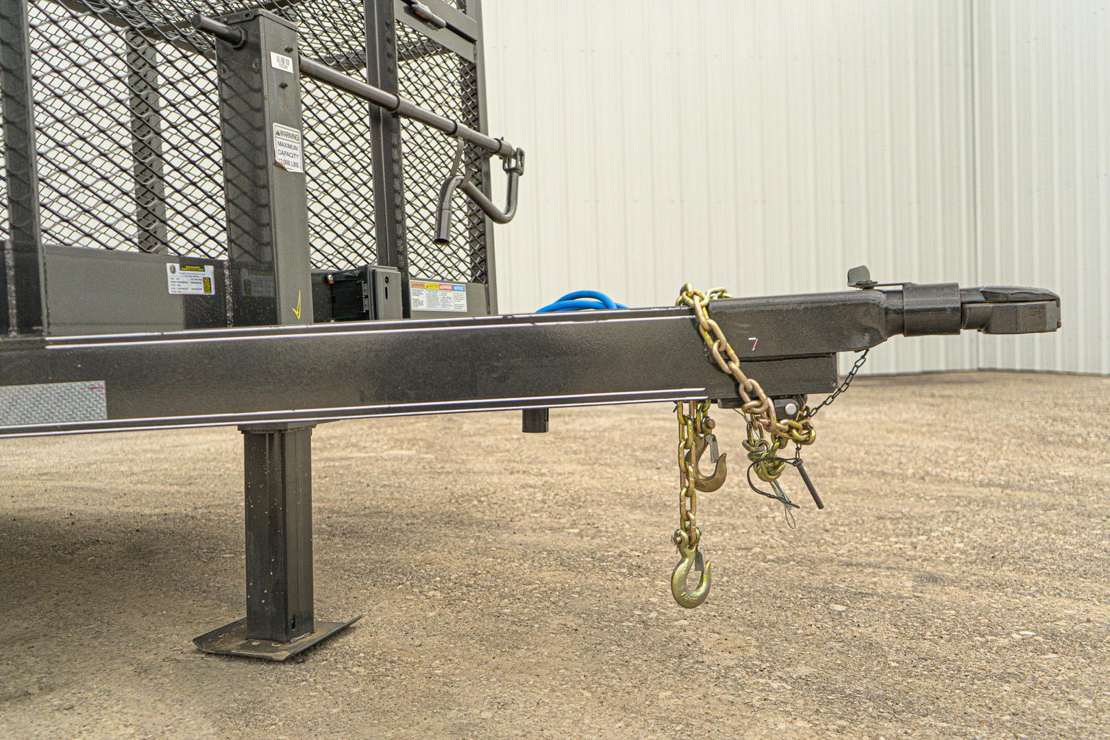 X-ON 20'x83" Landscape Trailer w/ 4' Sides & 4' Gate (L2) - Image 5