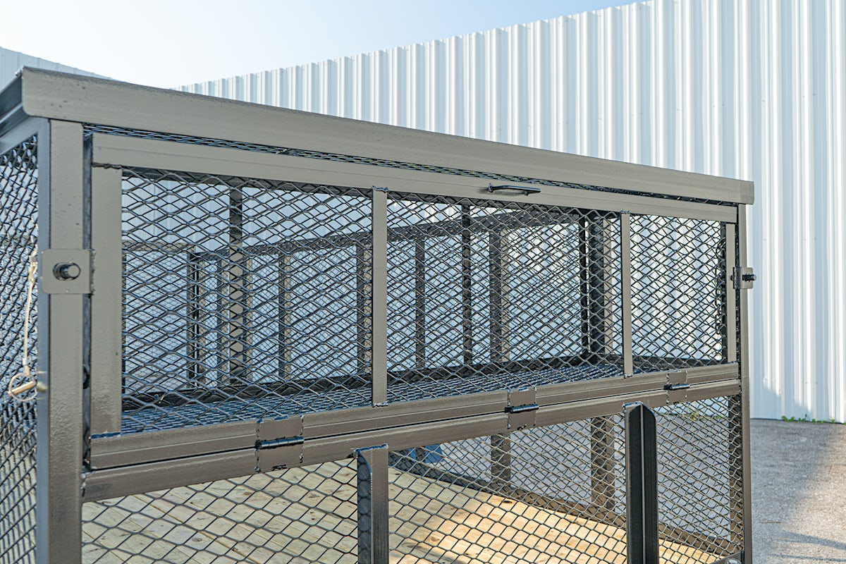 Texas Bragg 14'x83" Landscape Trailer w/ 4' Sides & 4' Gate (L2) - Image 5