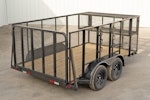 X-ON 14'x83" Landscape Trailer w/ 4' Sides & 4' Gate (L2) Stock #86188 - Thumbnail 12
