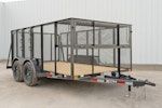 X-ON 14'x83" Landscape Trailer w/ 4' Sides & 4' Gate (L2) Stock #86188 - Thumbnail 3