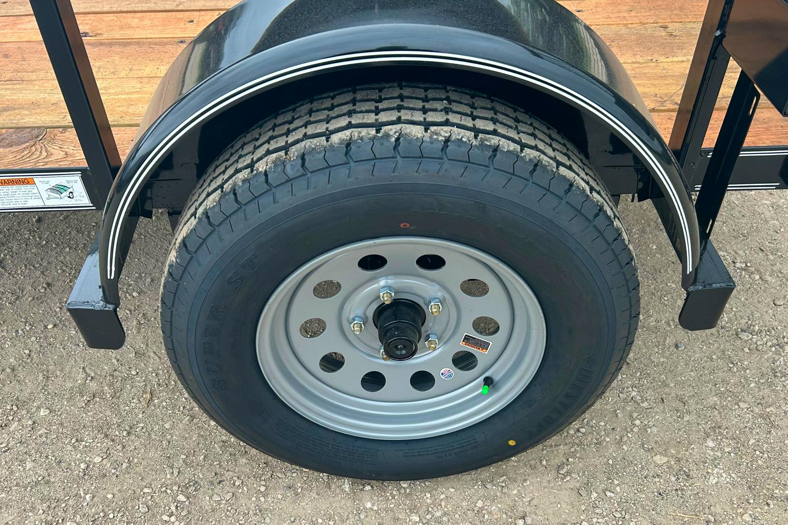 Texas Bragg 8'x60" Utility Trailer w/ 4' Gate (U1) - Image 5