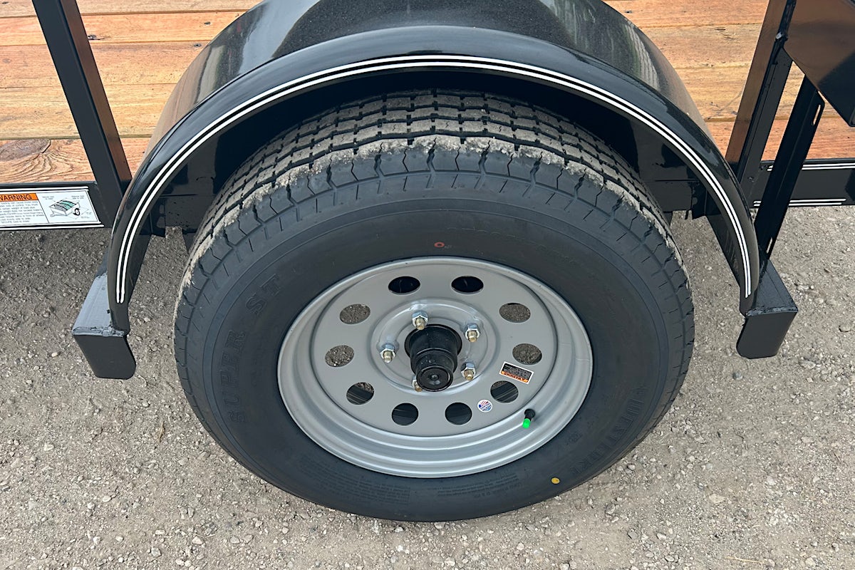 Texas Bragg 8'x60" Utility Trailer w/ 4' Gate (U1) - Image 5