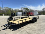 Texas Bragg 20'x83" Utility Trailer w/ Slide-In Ramps (U2) Stock #86207 - Thumbnail 1