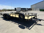Texas Bragg 20'x83" Utility Trailer w/ Slide-In Ramps (U2) Stock #86207 - Thumbnail 2