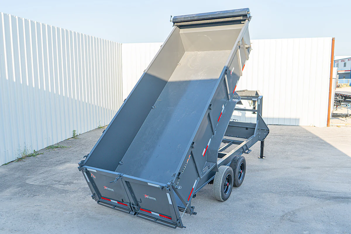 RawMaxx 16'x83" LTX Gooseneck Dump Trailer (LTX) - Stock #86210 - Image 4 of 17 RawMaxx 16'x83" LTX Gooseneck Dump Trailer (LTX) - Stock #86210 - Image 4 of 17