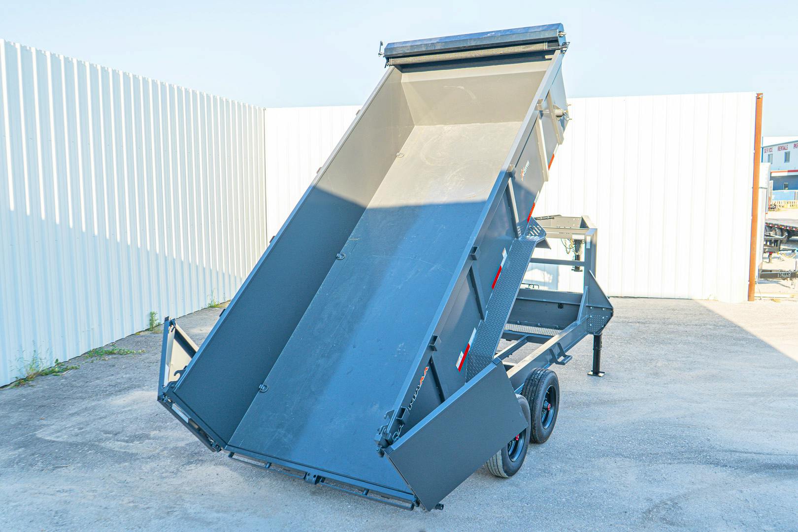 RawMaxx 16'x83" LTX Gooseneck Dump Trailer (LTX) - Stock #86210 - Image 5 of 17