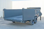 RawMaxx 16'x83" LTX Gooseneck Dump Trailer (LTX) Stock #86210 - Thumbnail 7