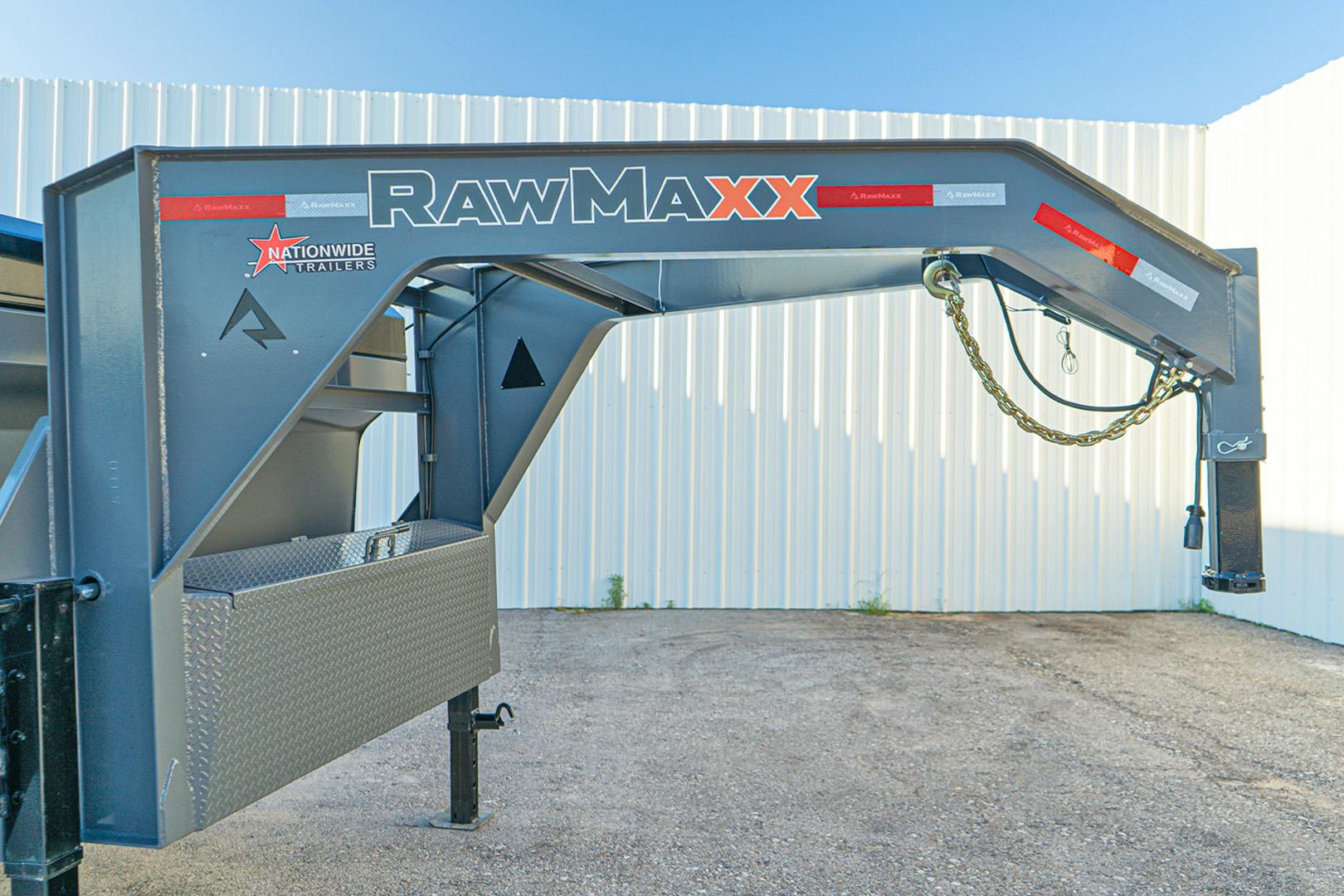 RawMaxx 16'x83" LTX Gooseneck Dump Trailer (LTX) - Stock #86210 - Image 9 of 17
