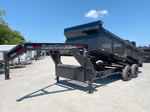 RawMaxx 16'x83" LTX Gooseneck Dump Trailer (LTX)