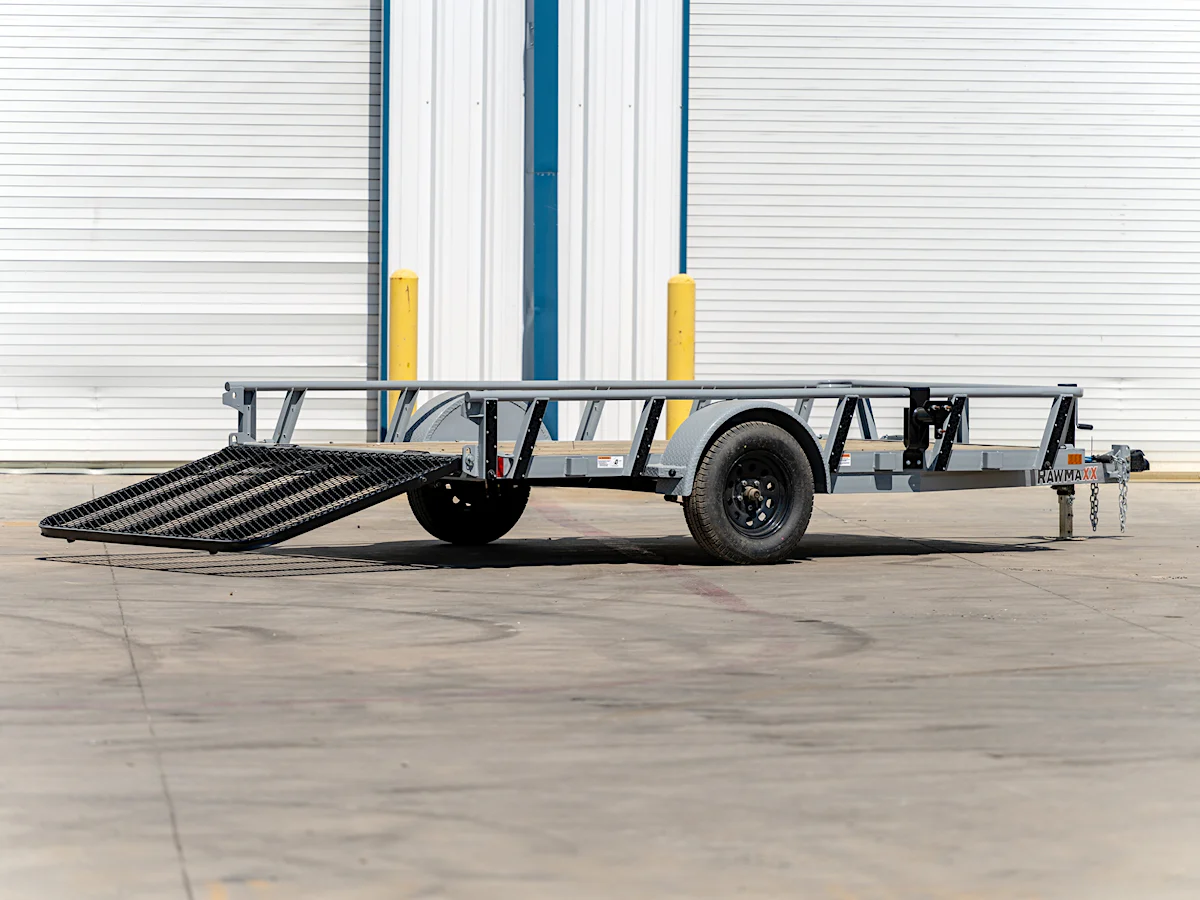 RawMaxx 12'x77" UTX Utility Trailer (UTX) - Stock #86214 - Image 3 of 4 RawMaxx 12'x77" UTX Utility Trailer (UTX) - Stock #86214 - Image 3 of 4