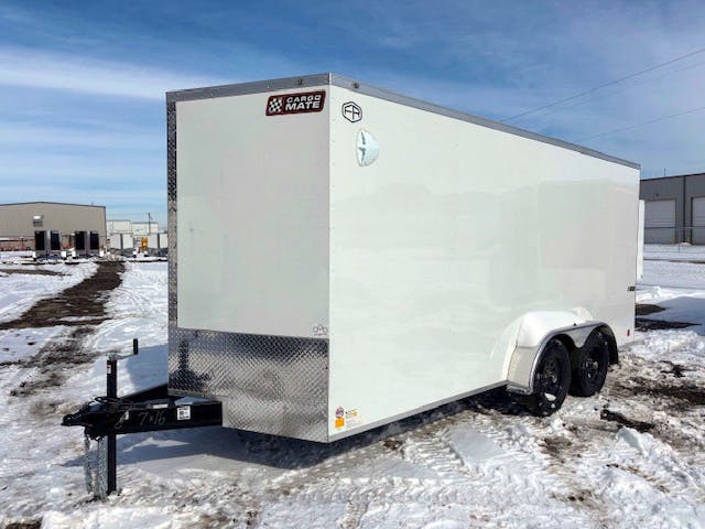 Cargo Mate 7'x16' Enclosed Cargo Trailer w/ Rear Ramp Door (E-Series) - Stock #86220 - Image 2 of 8