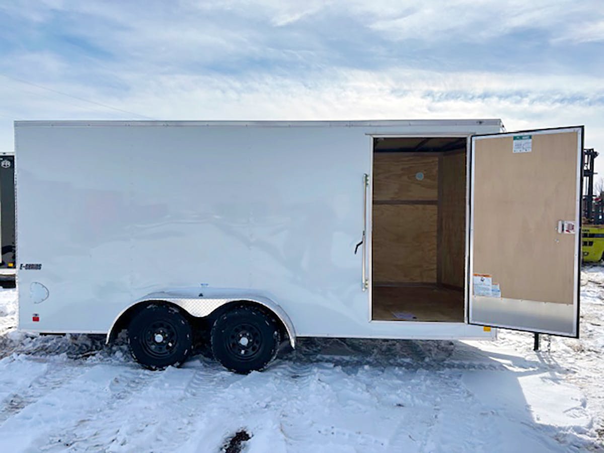 Cargo Mate 7'x16' Enclosed Cargo Trailer w/ Rear Ramp Door (E-Series) - Stock #86220 - Image 5 of 8