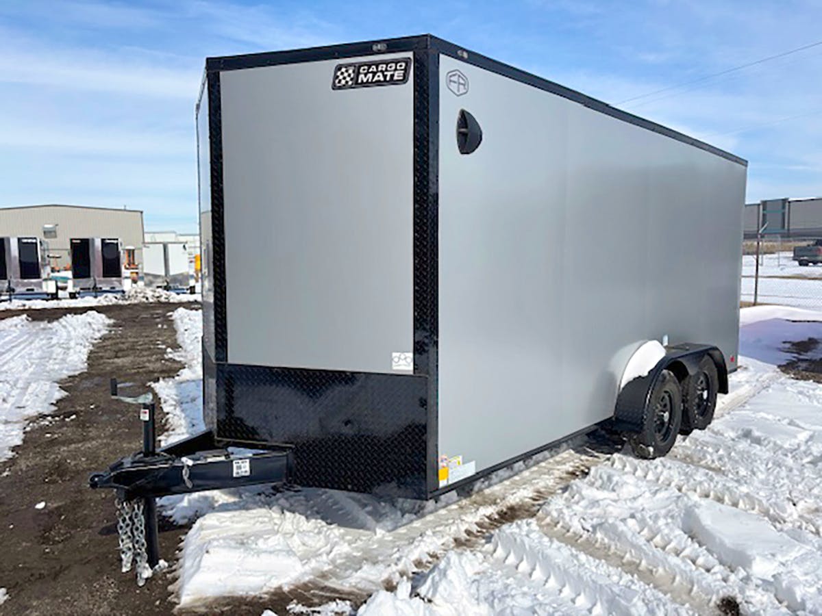 Cargo Mate 7'x16' Enclosed Cargo Trailer w/ Rear Ramp Door (E-Series) - Stock #86222 - Image 2 of 8