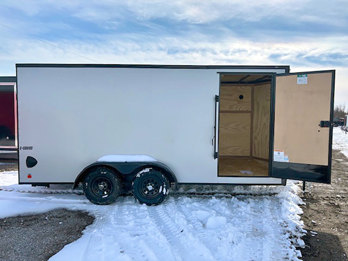 Cargo Mate 7'x16' Enclosed Cargo Trailer w/ Rear Ramp Door (E-Series) - Stock #86222 - Image 5 of 8