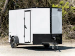 Continental Cargo V-Series 6' × 12' Enclosed Cargo Trailer Stock #86226 - Thumbnail 1