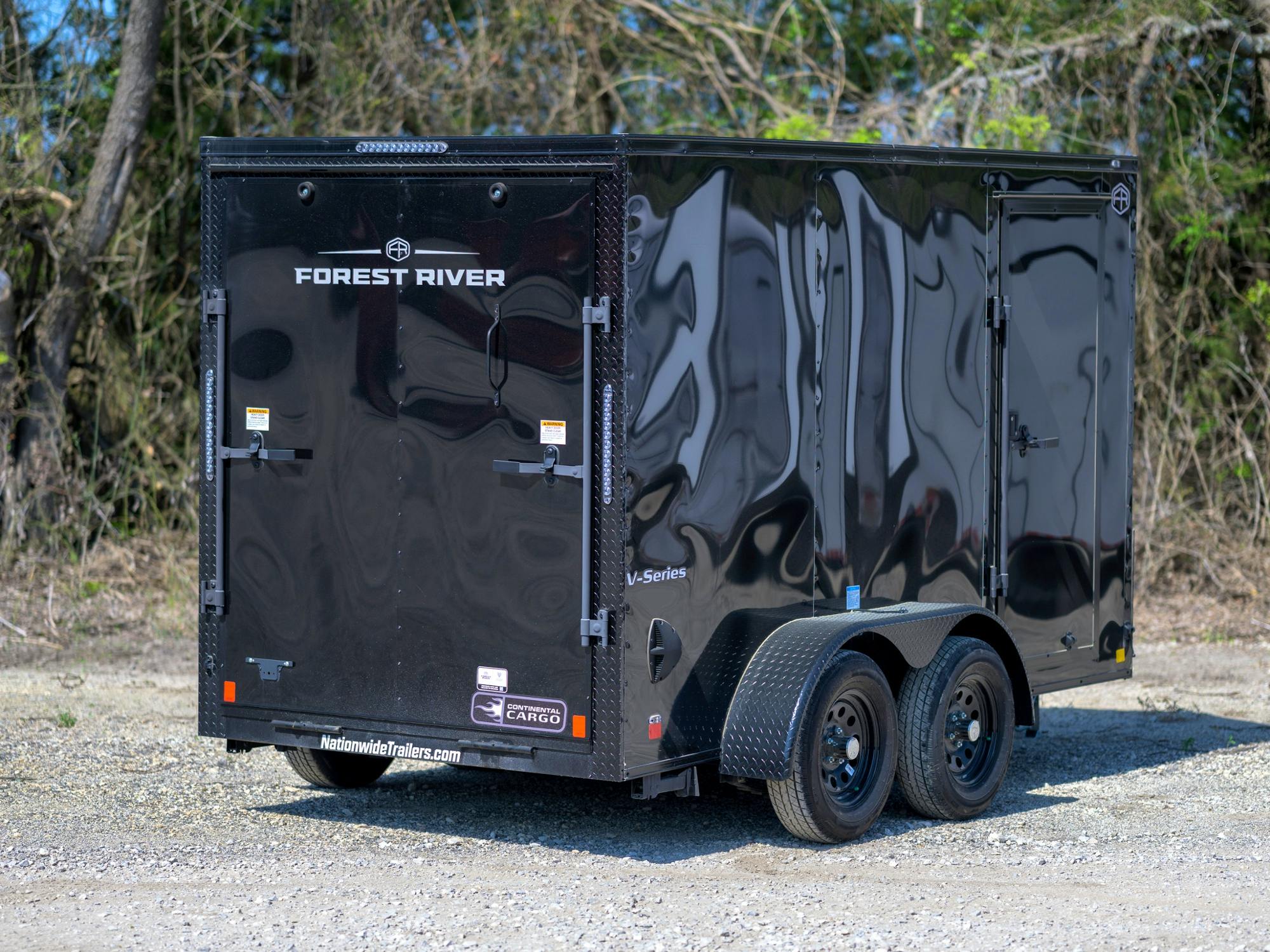 Continental Cargo 6'x12' Enclosed Cargo Trailer w/ Rear Ramp Door (V-Series) - Stock #86228 - Image 2 of 2