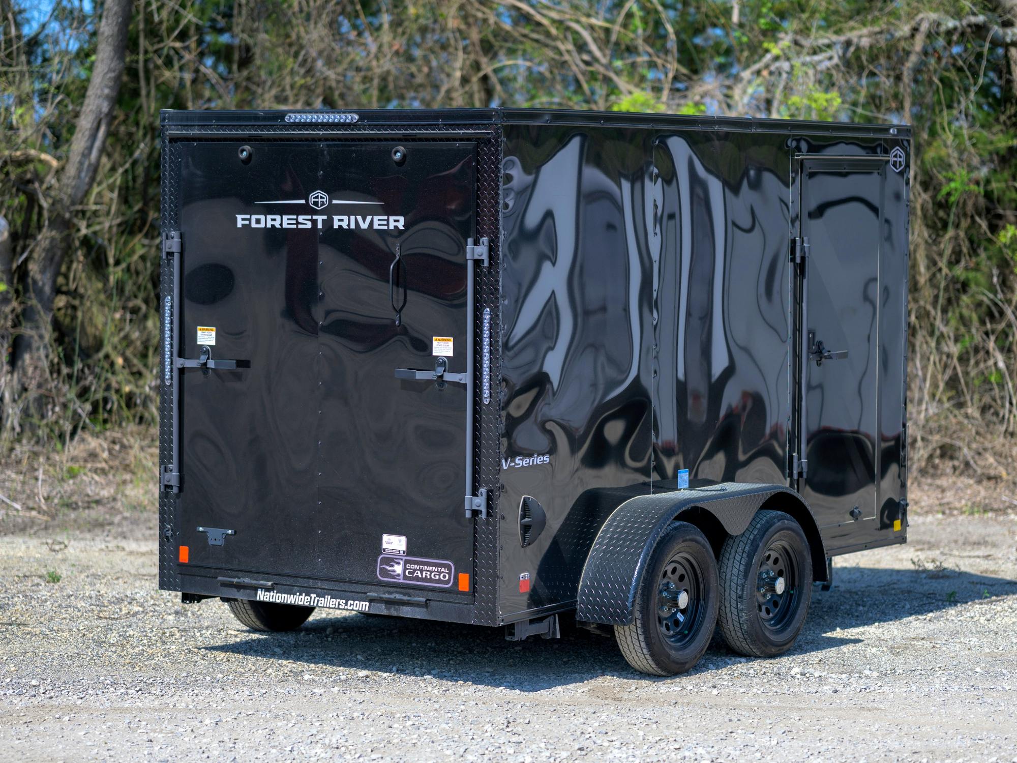 Continental Cargo V-Series 6' × 12' Enclosed Cargo Trailer