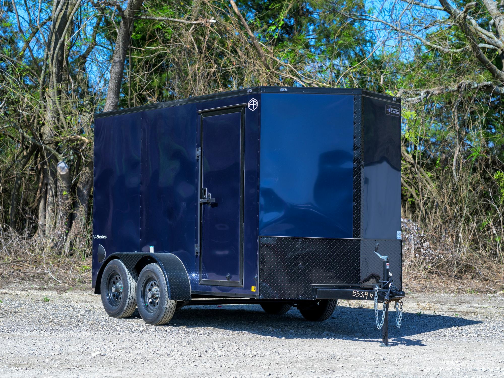 Continental Cargo 6'x12' Enclosed Cargo Trailer w/ Rear Ramp Door (V-Series) - Stock #86229 - Image 1 of 2